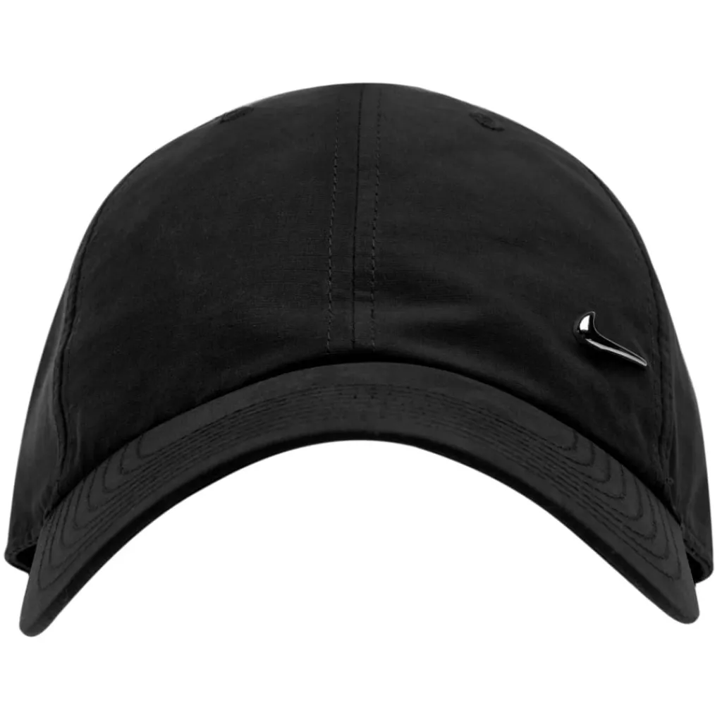 Caps-Hats*Nike Metal Swoosh Cap in Black