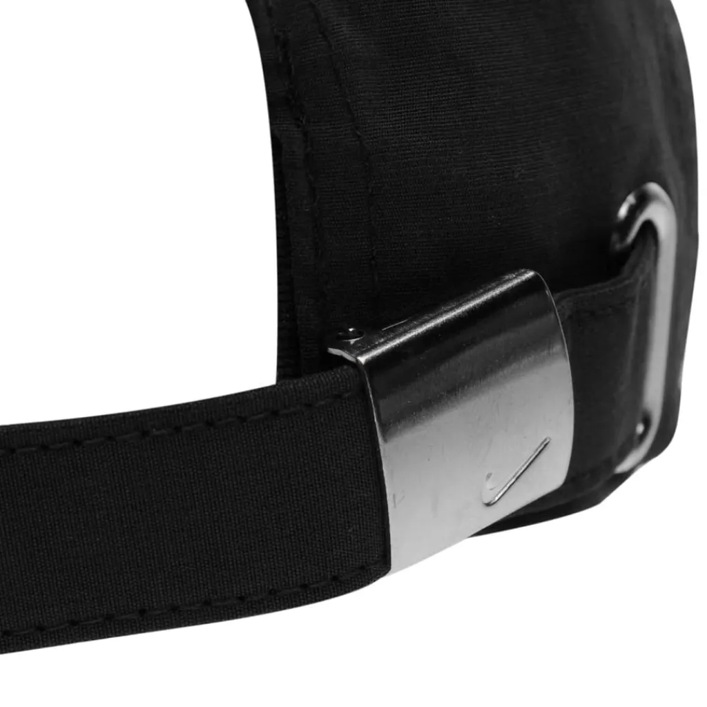 Caps-Hats*Nike Metal Swoosh Cap in Black