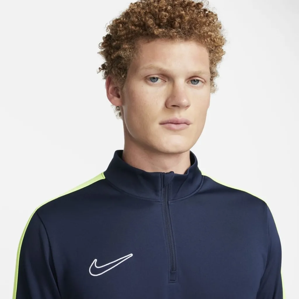 Fitness And Gym Tops*Nike Mock Neck Regular Fit Athletic Top in Blue