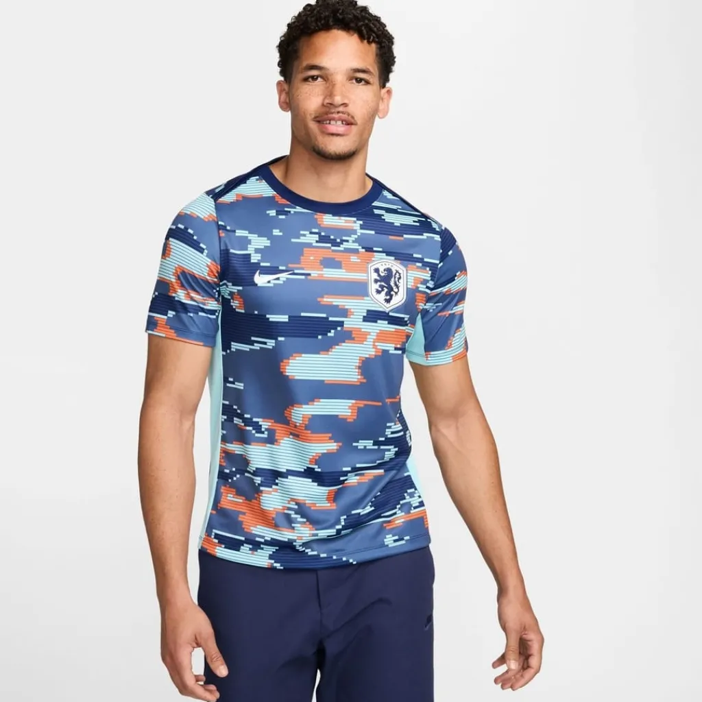 Football And Rugby Clothing*Nike Netherlands Academy Pro Pre Match Shirt 2024 Adults in Blue