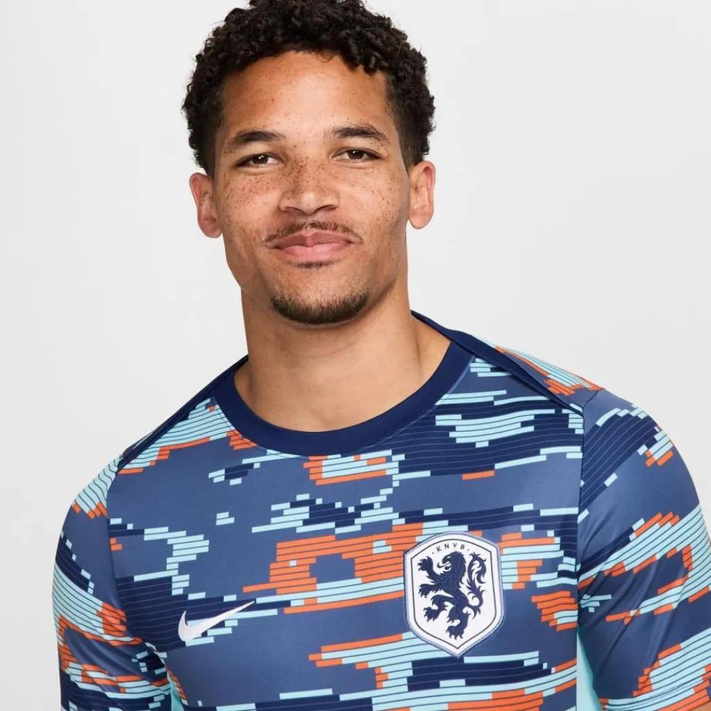 Football And Rugby Clothing*Nike Netherlands Academy Pro Pre Match Shirt 2024 Adults in Blue