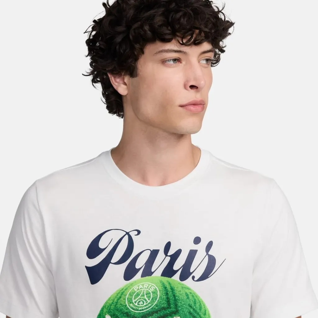 Football And Rugby Clothing*Nike Paris Saint Germain Home Field T-Shirt Adults in White