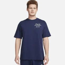Football And Rugby Clothing*Nike Paris Saint Germain Max90 T-Shirt Adults in Blue