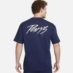 Football And Rugby Clothing*Nike Paris Saint Germain Max90 T-Shirt Adults in Blue