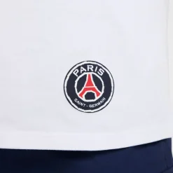Football And Rugby Clothing*Nike Paris Saint Germain Swoosh T-Shirt Adults in White