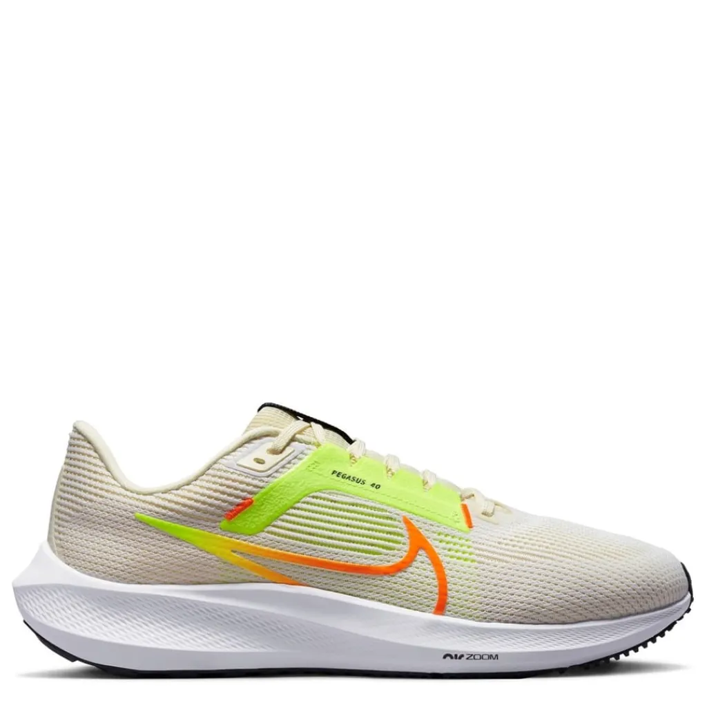 Fitness And Gym Footwear|Running Shoes*Nike Pegasus 40 Road Running Trainers in White