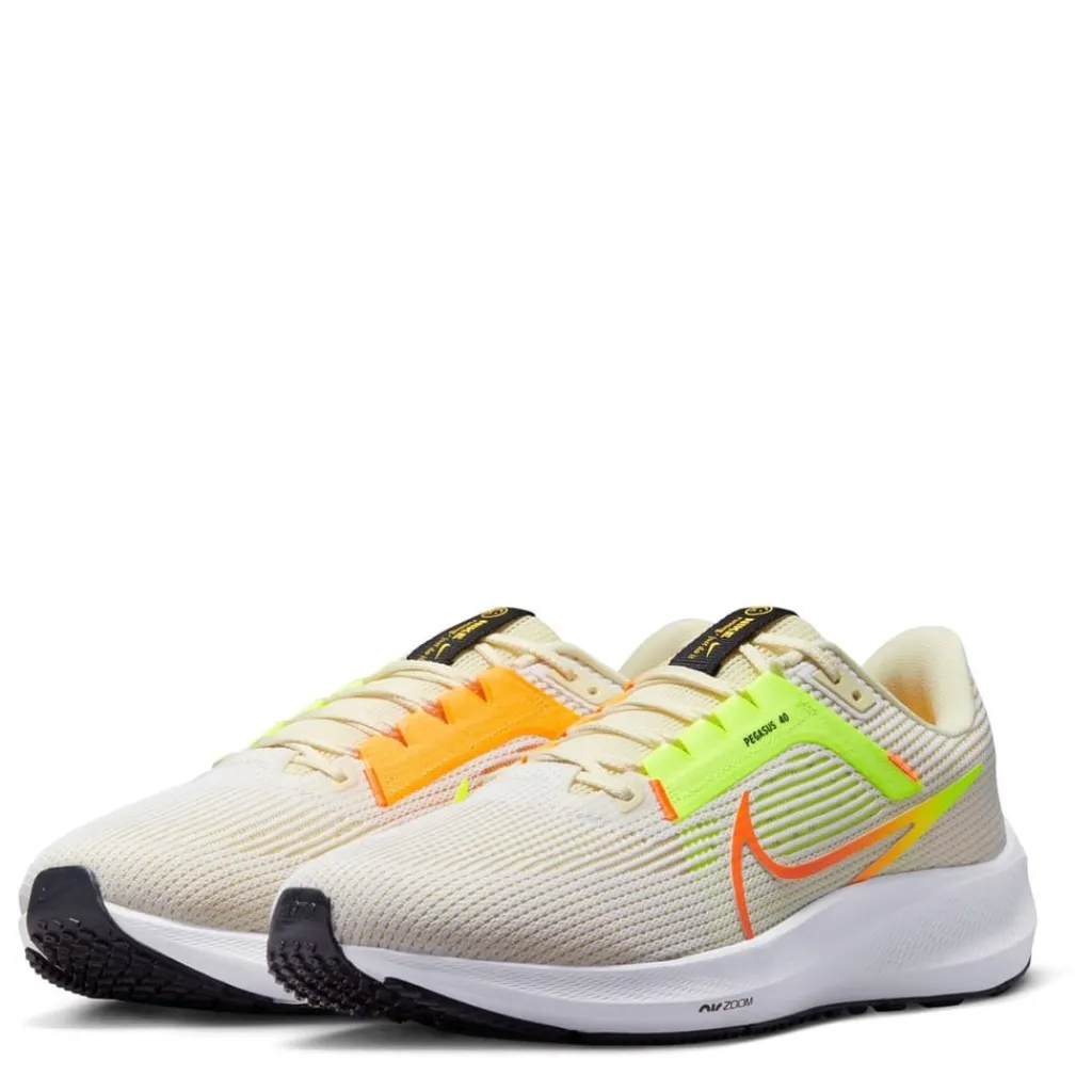 Fitness And Gym Footwear|Running Shoes*Nike Pegasus 40 Road Running Trainers in White