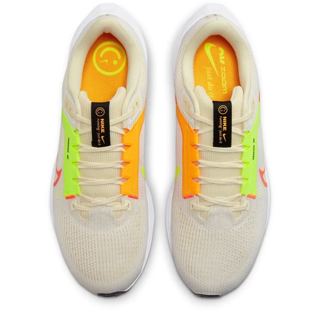 Fitness And Gym Footwear|Running Shoes*Nike Pegasus 40 Road Running Trainers in White