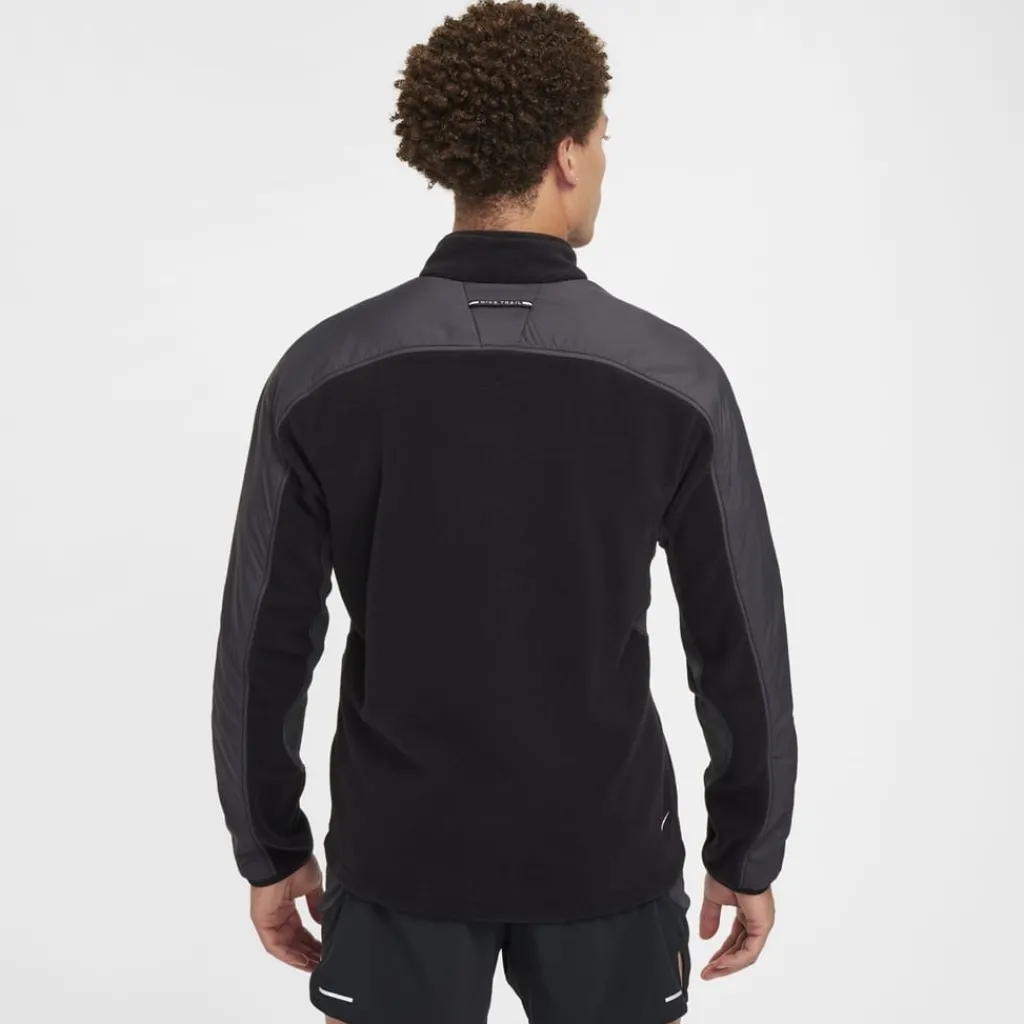 Fitness And Gym Tops|Fitness And Gymwear*Nike Polartec Trl qz in Black