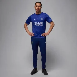 Football And Rugby Clothing*Nike Psg Pm Jersey Sn52 in Blue