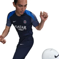 Football And Rugby Clothing*Nike Psg Strike T-Shirt 2025 2026 Adults in Blue
