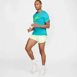 Fitness And Gym Tops*Nike Run Enrgy Miler in Green