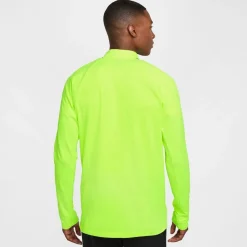 Fitness And Gymwear*Nike Therma Fit Mock Neck Drill Sweatshirt in Yellow
