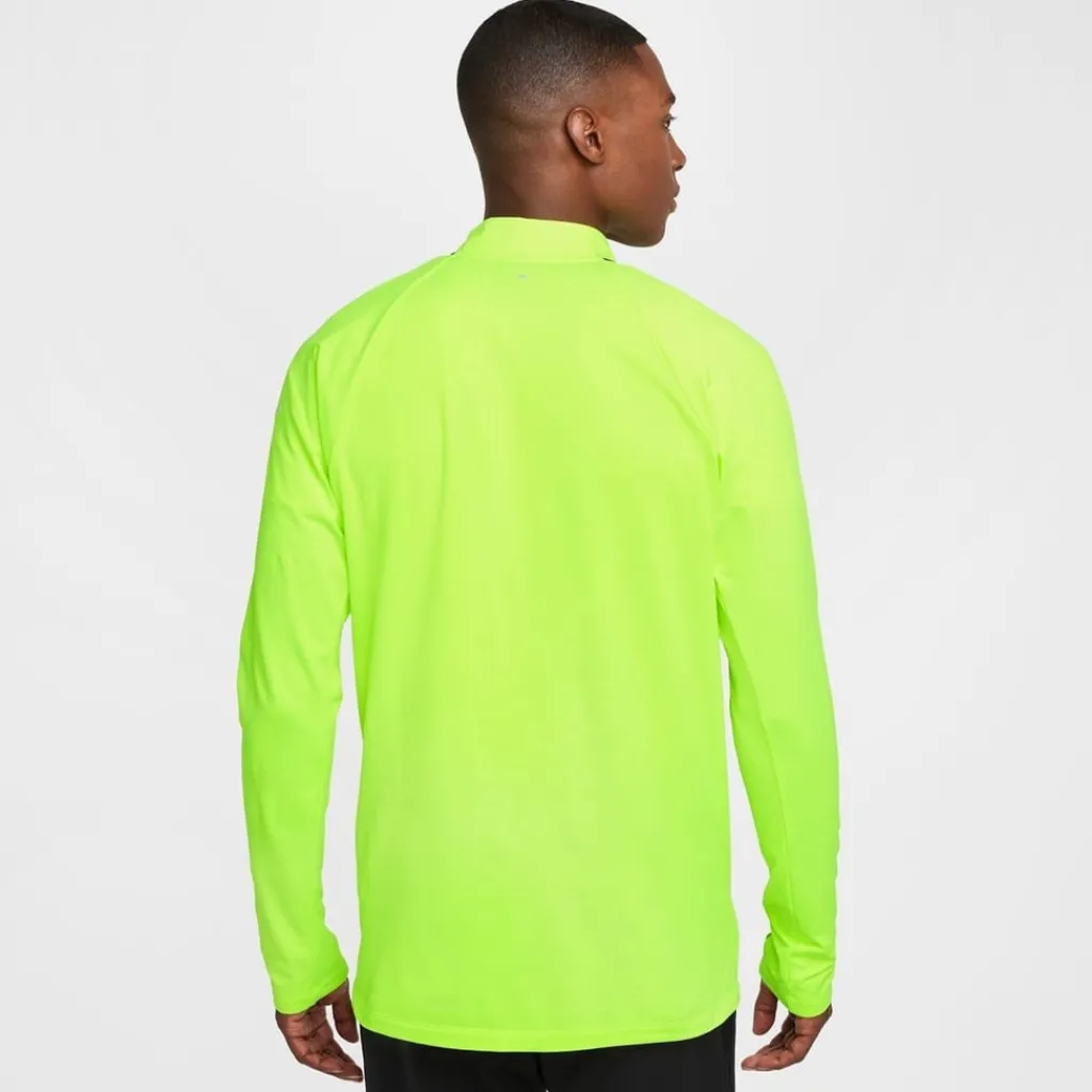 Fitness And Gymwear*Nike Therma Fit Mock Neck Drill Sweatshirt in Yellow