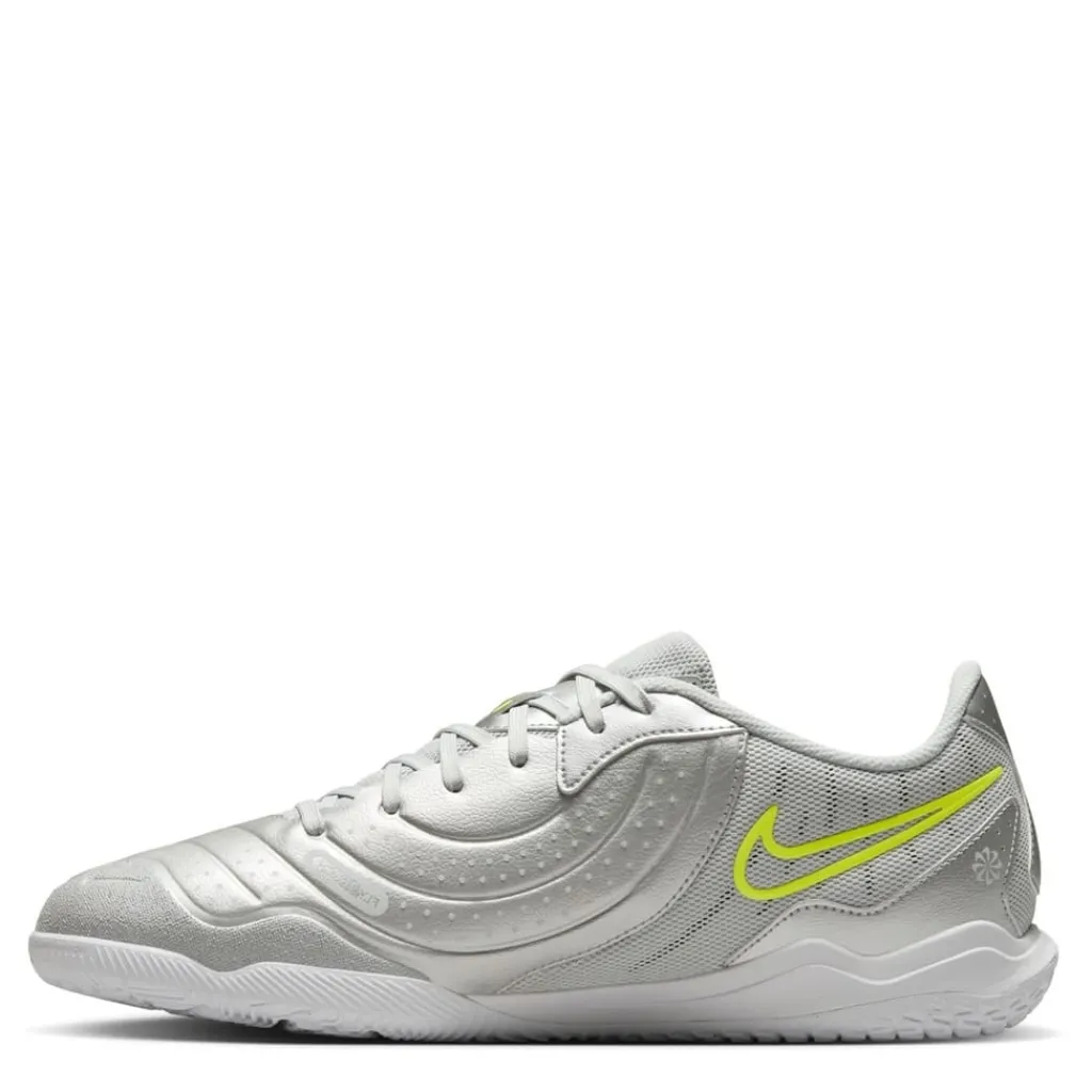 Football Boots*Nike Tiempo Academy Indoor Court Football Shoes in Silver