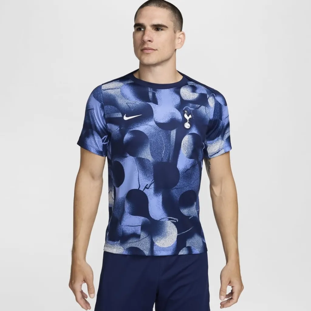 Football And Rugby Clothing*Nike Tottenham Hotspur Academy Pro Pre Match Shirt 2024 2025 Adults in Blue