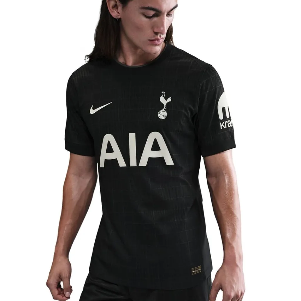 Football And Rugby Clothing*Nike Tottenham Hotspur Authentic Away Shirt 2025 2026 Adults in Black