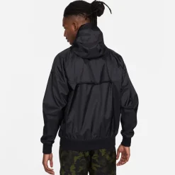 Coats And Jackets*Nike Windrunner Hooded Windbreaker Jacket in Black
