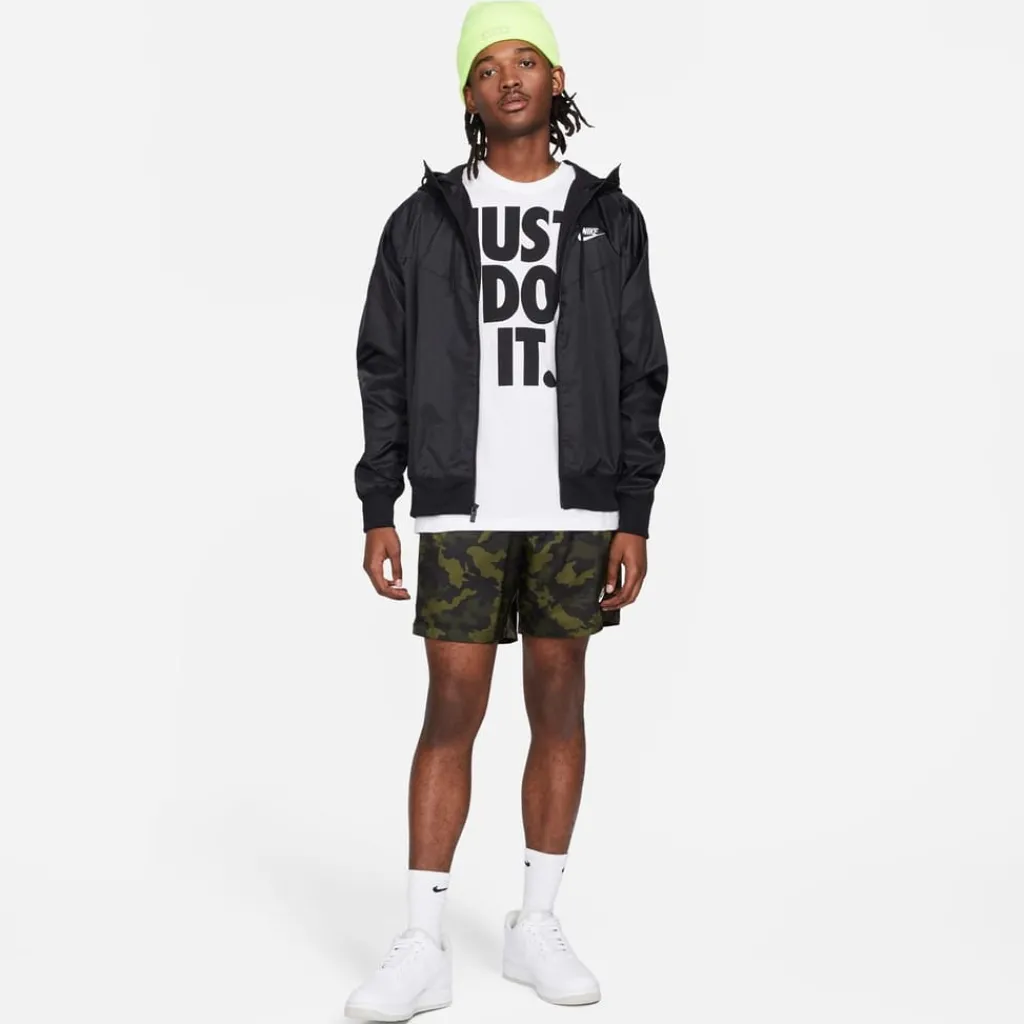 Coats And Jackets*Nike Windrunner Hooded Windbreaker Jacket in Black