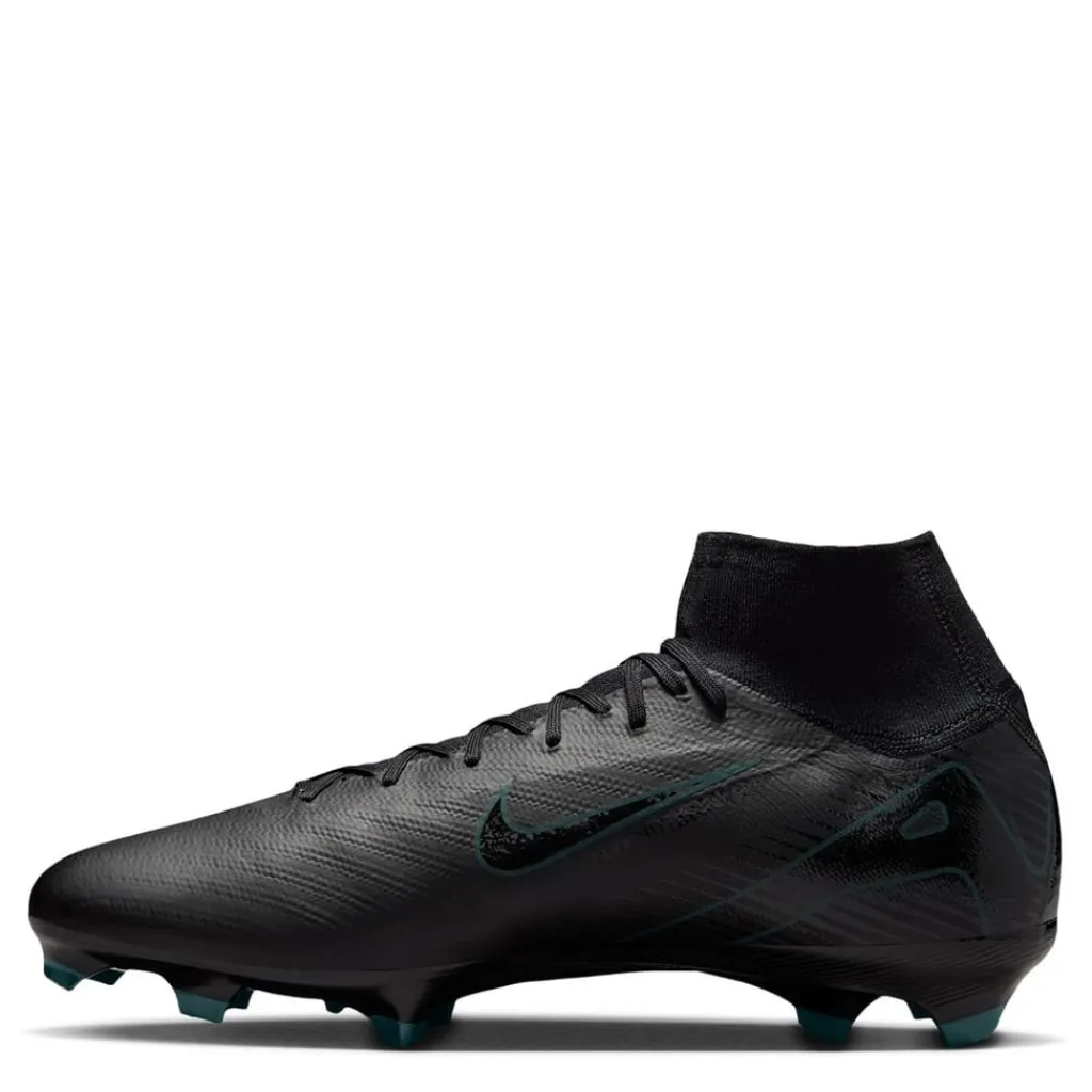 Football Boots*Nike Zoom Mercurial Superfly 10 Pro Firm Ground Football Boots in Black