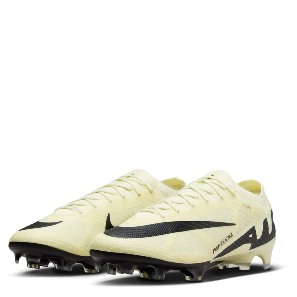 Football Boots*Nike Zoom Mercurial Vapor 15 Elite Fg Firm Ground Football Cleats in Yellow