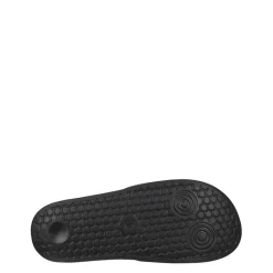 Beach Shoes*No Fear Logo Sliders in Black