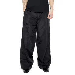 Trousers*No Fear Nylon Tailored Pant in Black