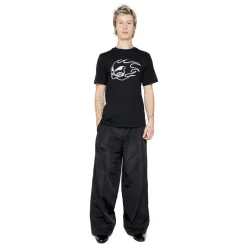 Trousers*No Fear Nylon Tailored Pant in Black