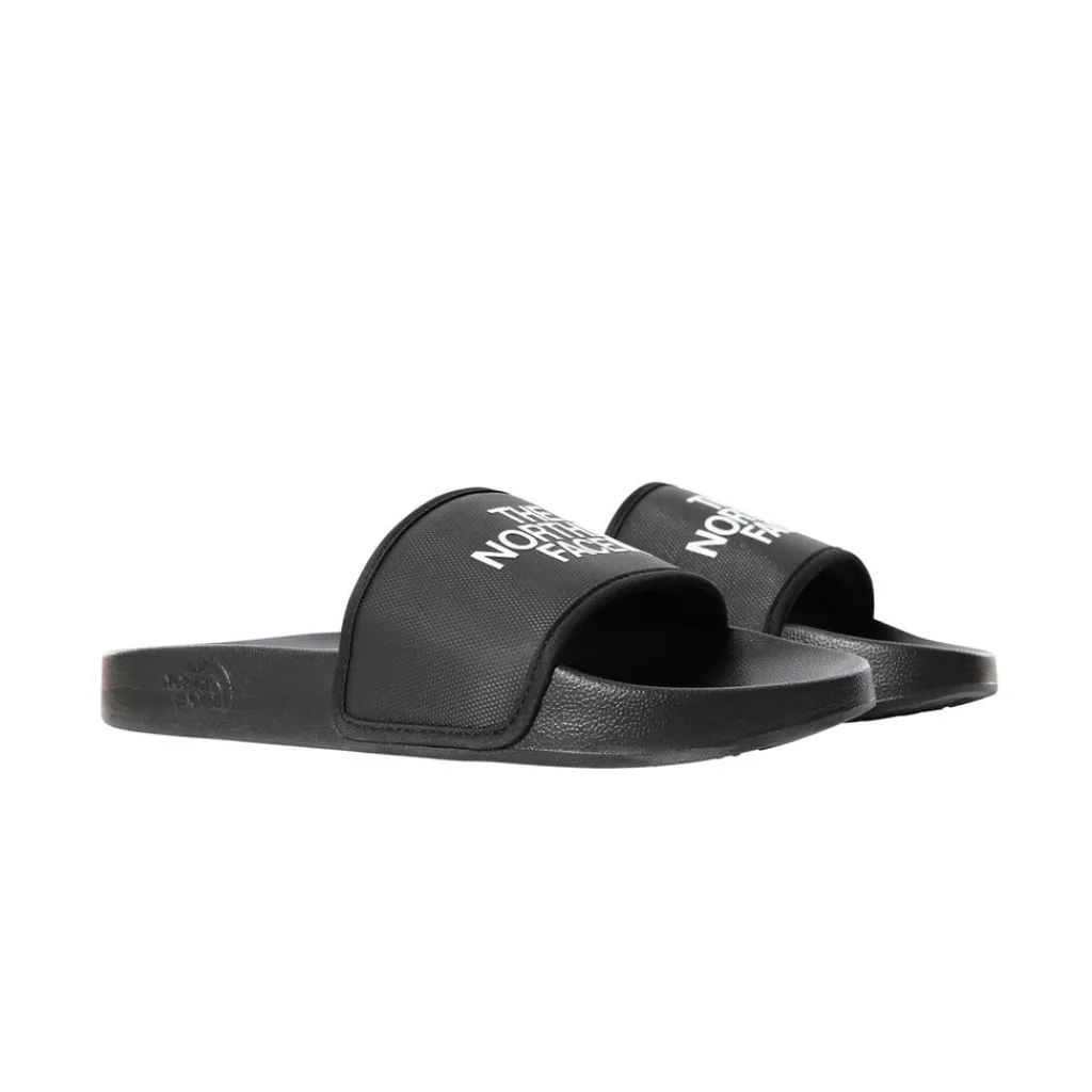 Beach Shoes*North Face Base Camp Slide III Open Toe Flat Heel Slides in Black