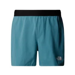 Fitness And Gym Shorts*North Face Breeze Algae Blue Running Shorts in Blue
