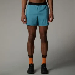 Fitness And Gym Shorts*North Face Breeze Algae Blue Running Shorts in Blue