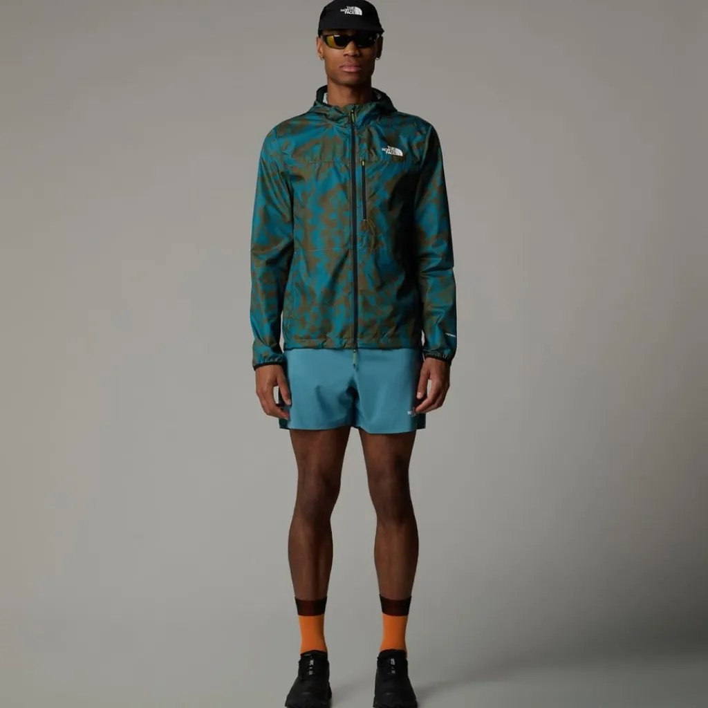 Fitness And Gym Shorts*North Face Breeze Algae Blue Running Shorts in Blue