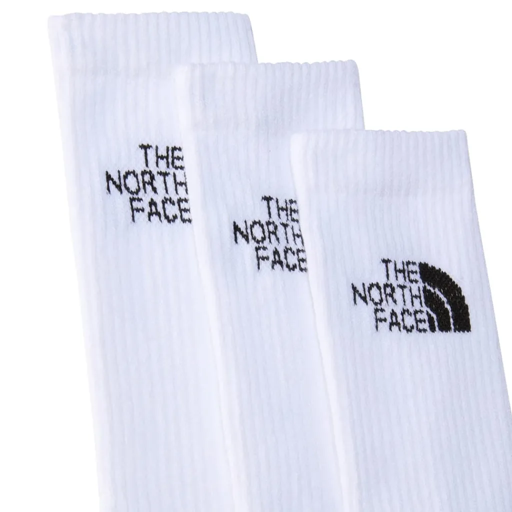 Underwear And Socks*North Face Cush Crew Running Socks in White