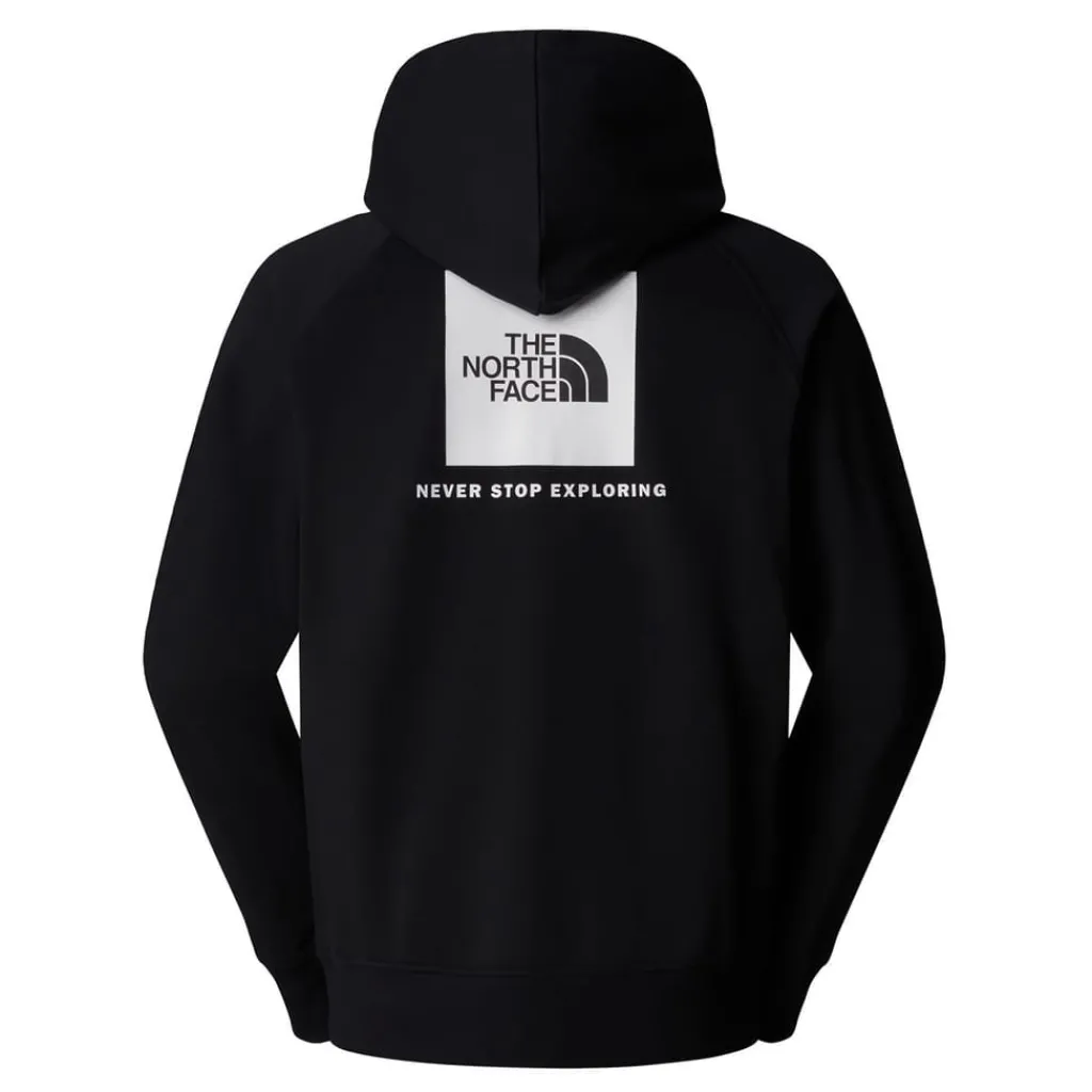 Hoodies*North Face Hooded Raglan Box Sweatshirt in Black