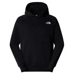 Hoodies*North Face Hooded Raglan Box Sweatshirt in Black