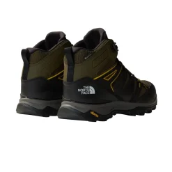 Boots*North Face Mens Hedgehog Gore Tex Mid Hiking Boots in Green