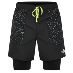 Fitness And Gym Shorts*North Face Sunriser 2in1 Running Shorts in Black