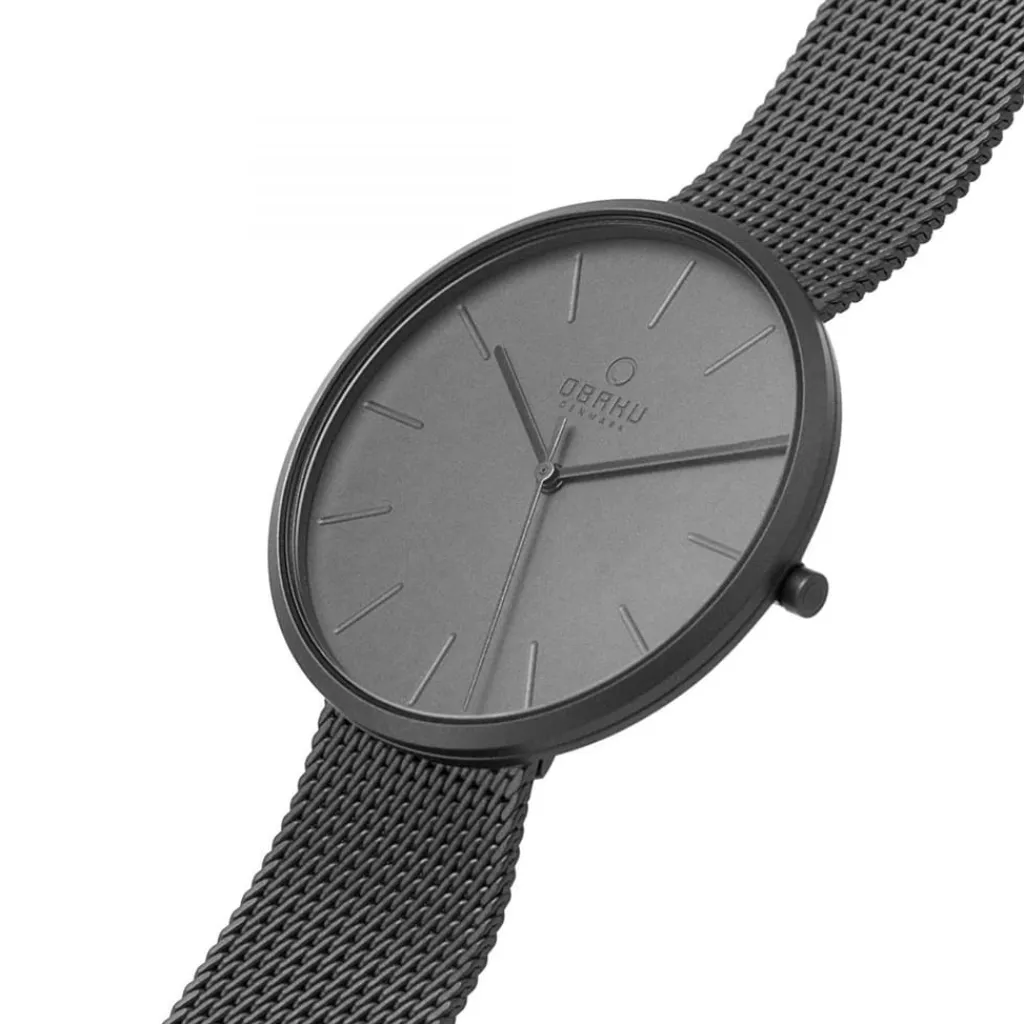 Jewellery-Watches*Obaku Watch in Black