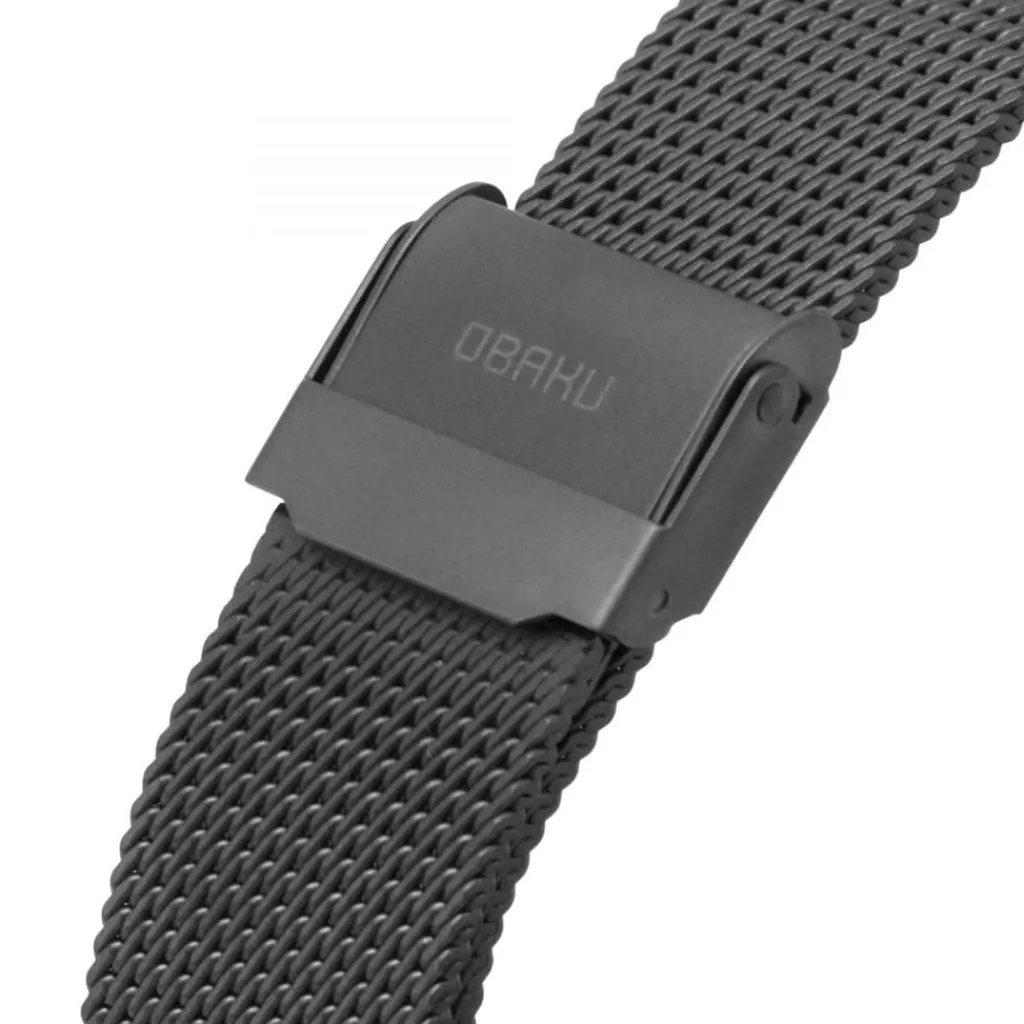 Jewellery-Watches*Obaku Watch in Black