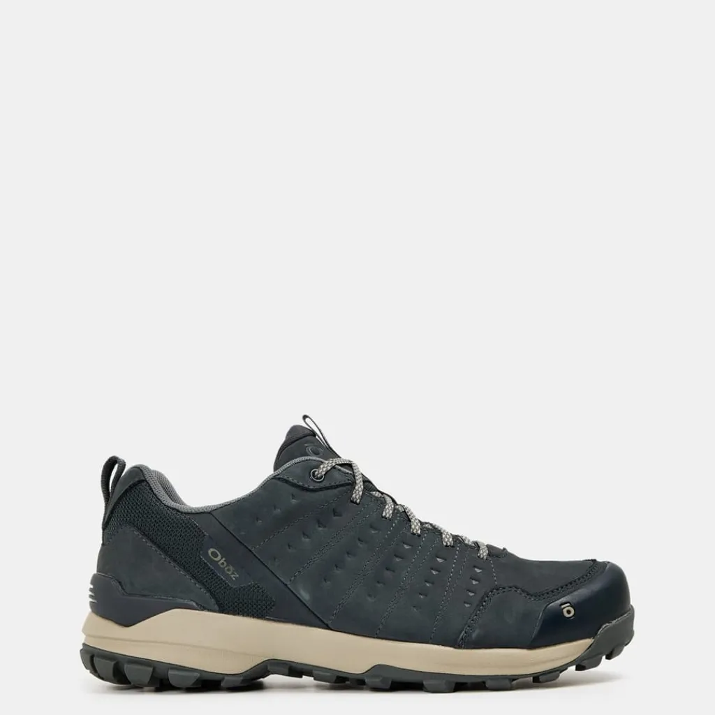Shoes*Oboz Sypes Low Leather Hiking Boots in Grey