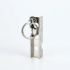 Gifts*Off White Big Bar Charm in Silver
