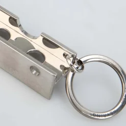 Gifts*Off White Big Bar Charm in Silver