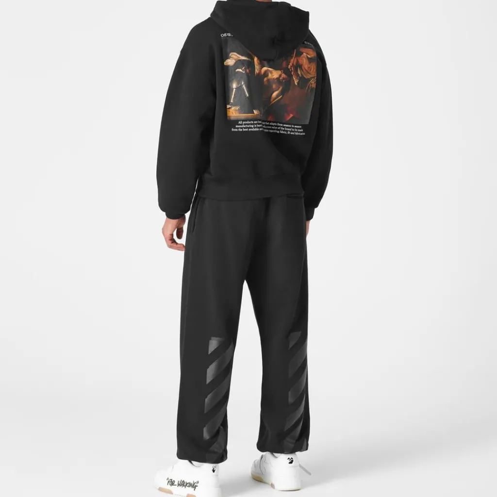 Hoodies*Off White Caravaggio Hoodie in Black