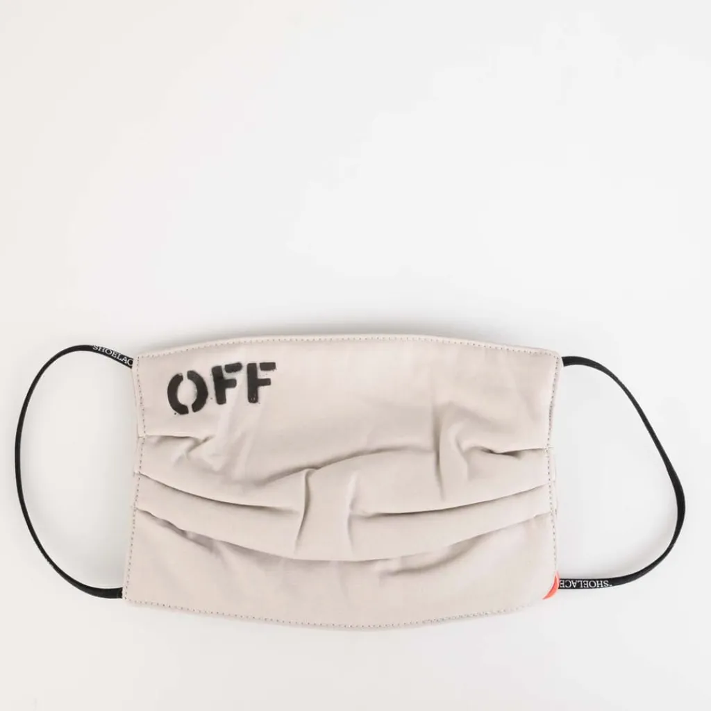 Gloves-Scarves-Umbrellas|Assorted*Off White City Industrial Mask in Beige