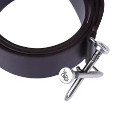 Belts*Off White Crossed Nail Belt in Black