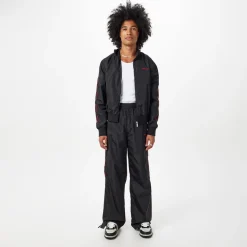 Tracksuits*Off White Diagonal Tracktop in Black