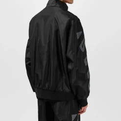 Tracksuits*Off White Diagonals Tracksuit Top in Black