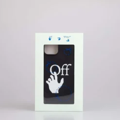 Assorted*Off White Hand Off iPhone 12 Pro Max Case in Black-White