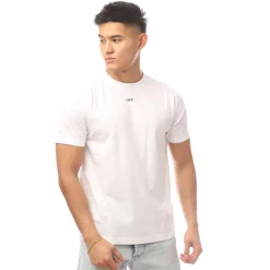 T-Shirts And Vests*Off White Logo Print T-Shirt in White
