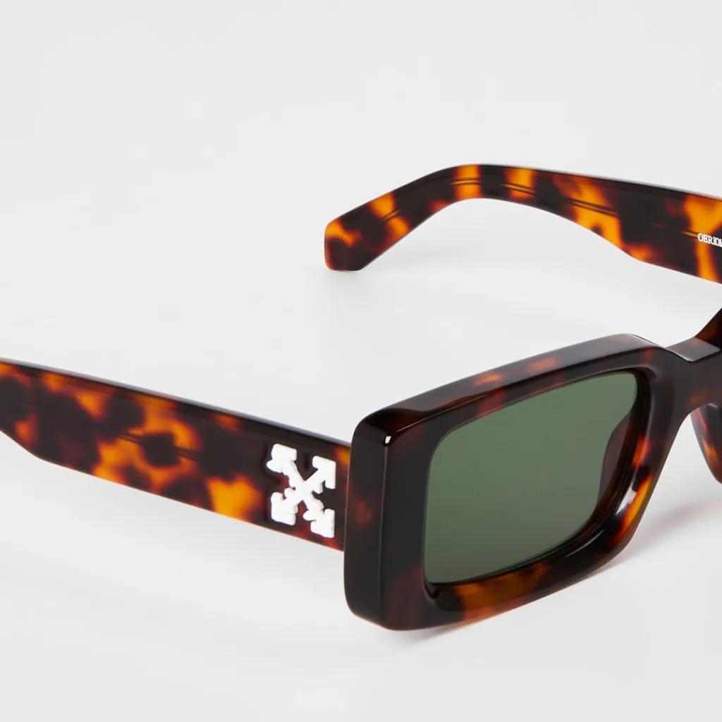 Sunglasses*Off White Off Arthur Sunglasses in Brown